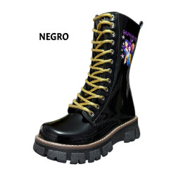 BOTAS NIÑA CHAROL 3/4-KPOP BY PIERRE