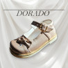 ZAPATO CHAROL MOÑO PERLA ARLYN
