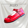 ZAPATO CHAROL MOÑO PERLA ARLYN