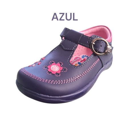 ZAPATO NIÑA PECHERA FLOR MD294 LIZY