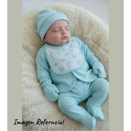 AJUAR ALG BABERO BABY PERLITA