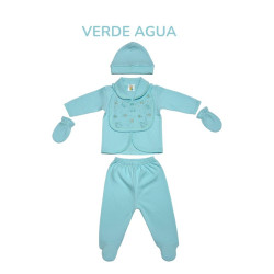 AJUAR ALG BABERO BABY PERLITA