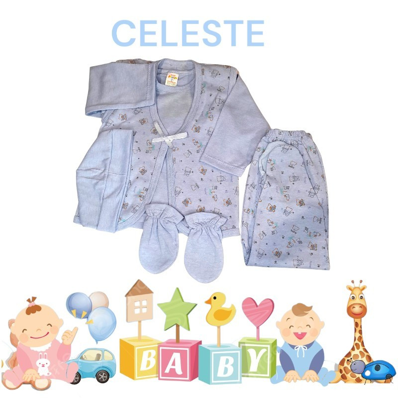 AJUAR ALG ESTAMP OSITO BABY JAVITO