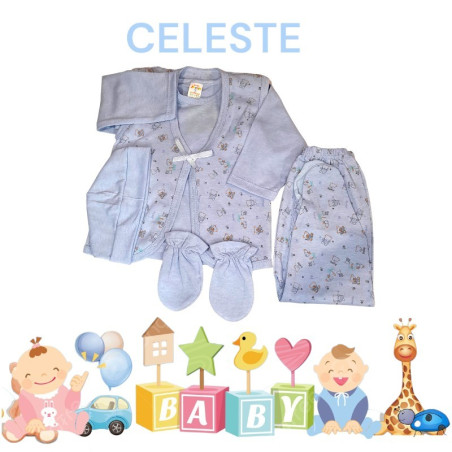 AJUAR ALG ESTAMP OSITO BABY JAVITO