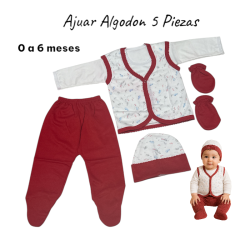 AJUAR YERSING ESTAMPADO ESTUCHE BB BELEN