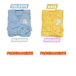 AJUAR ESTAMPADO ALG BABY PERLITA