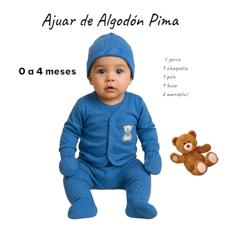 AJUAR C.ENTERO UNISEX BURBUJITAS