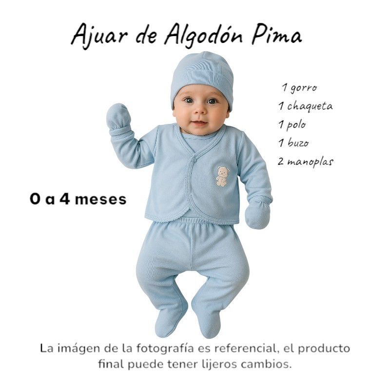 AJUAR BEBE A.PIMA  ESTUCHE BABY CRIS