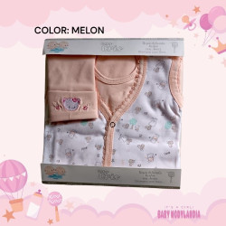 AJUAR BEBE PIMA ESTAMPADO ESTUCHE CRIS