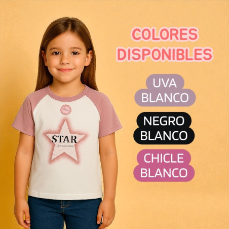 POLO NIÑA CR MC ESTRELLA STAR DAMARIS