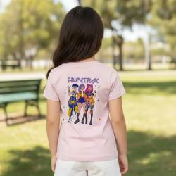 POLO NIÑA CR MC  K-POP  HUNTR/X DAMARI