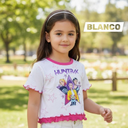 POLO NIÑA MC CR HUNTRIX SSBELLITA