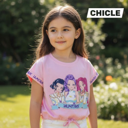 POLO NIÑA MC CR HUNTRIX CROP SSBELLITA