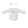 BODY DE BEBE TALLA 3M BLANCO BEEP BEEP