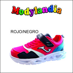 ZAPATILLA NIÑO VELCRO LUCES 2104 JOMA H