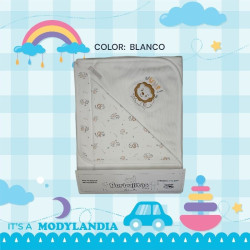 COLCHA ALG PIMA + P.INGLES BURBUJITAS