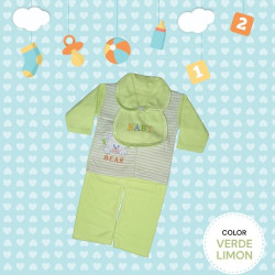 ROPON POLAR LISTADO 4 PIEZAS CACHETITOS