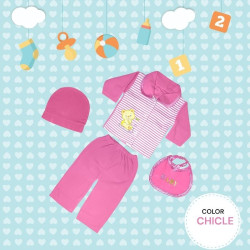 ROPON POLAR LISTADO 4 PIEZAS CACHETITOS