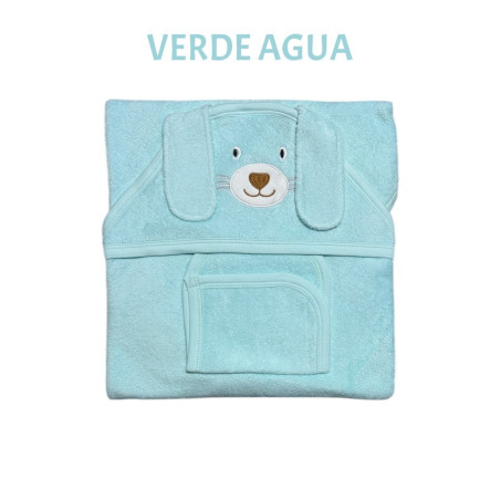 TOALLA FELPA OREJAS  BEBE BELEN