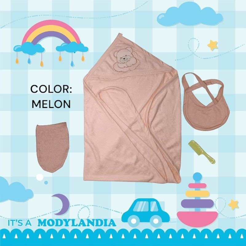 TOALLA FELPA+PEINE ESTUCHE  VILCA