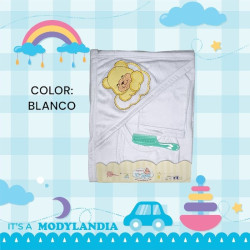 TOALLA FELPA+PEINE ESTUCHE  VILCA