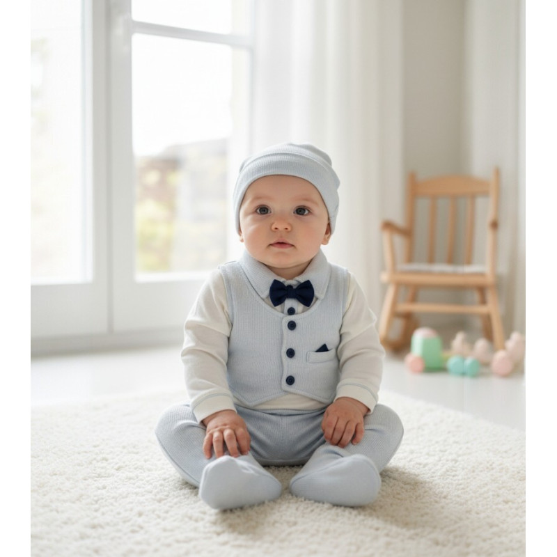 CONJ CAJA CHALECO P.INGLES BURBUJITAS