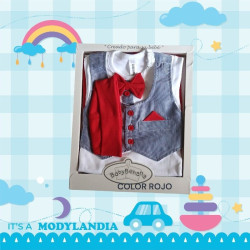 CONJ NIÑO BODY CHALEC+BUZO 3PZ BEHANA