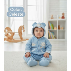 CONJUNTO CAJA BEBE 3PZ ELEFANTE GERINAYE