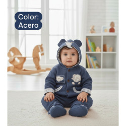 CONJUNTO CAJA BEBE 3PZ ELEFANTE GERINAYE