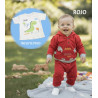 CONJUNTO DE BEBE JACKARD DINO GERINAYES