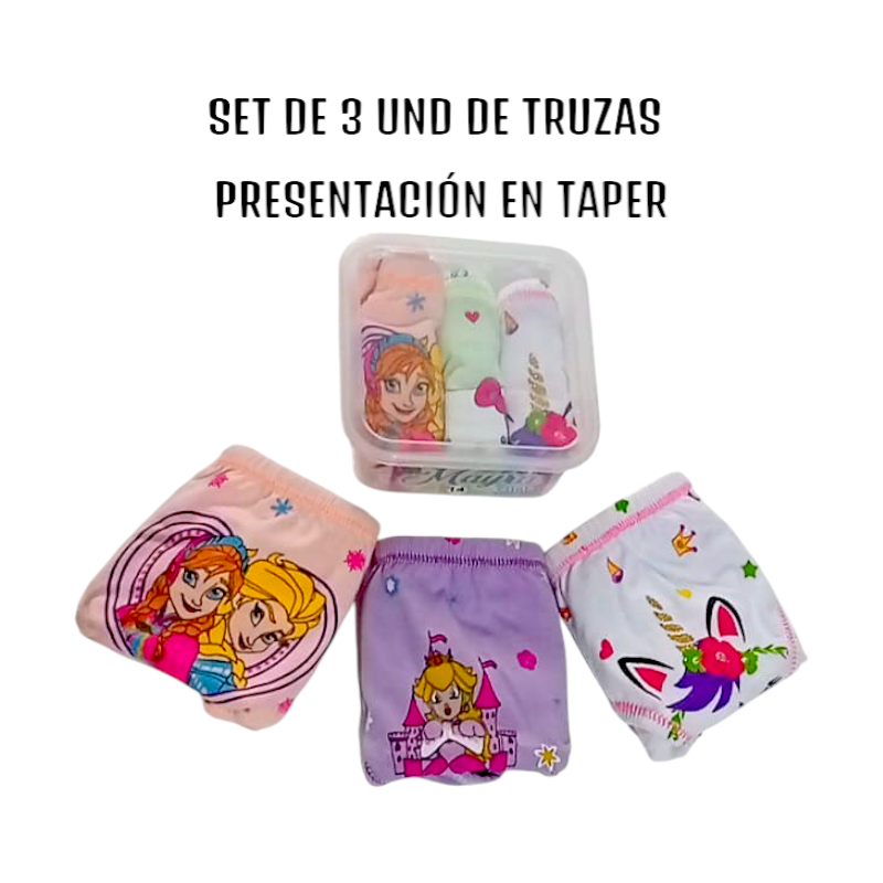 TRUZA ALG TAPER X 3 UND NIÑA