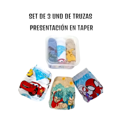 TRUZA ALG TAPER X 3 UND NIÑO