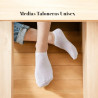 MEDIAS BLANCAS TALONERAS UNISEX ADUBIS
