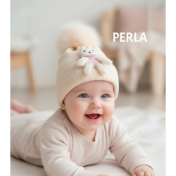 GORRA NIÑA LANA OSITO TALLA 1-6 YEAR