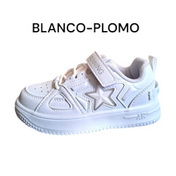 ZAPATILLA NIÑO C/VELCRO STAR  B001 AIR R