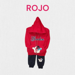 CONJ ALG 3 PZAS OSO GARDEN S7187 MODA LU