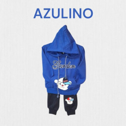 CONJ ALG 3 PZAS OSO GARDEN S7187 MODA LU