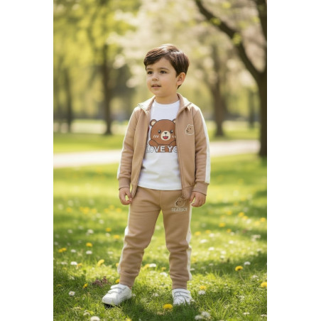 CONJ NIÑO ALGODÓN MILANO YF 2457 BEARBOY