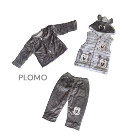 CONJ PLUSH NIÑO 3PZAS YF2240 VIMAS