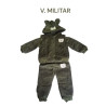 CONJ PLUSH NIÑO 3PZ OSO YF2064   FEMETOP
