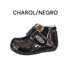 ZAPATO PIBE NIÑO PEGA ABC CHAROL P-03