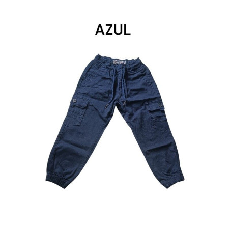 JOGGER DRIL CARGO HUELLAS MD JESUS