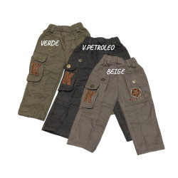 PANT DRILL IMP.FORRO GAME  XH-179 VI-MAS