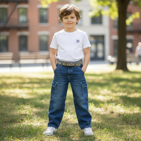 PANT JENS NIÑO CARGO JHONKERS