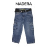PANT JEANS CARGO NIÑO YAHIR 25