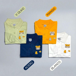POLO NIÑO CC ML TIGRE BABY KILY