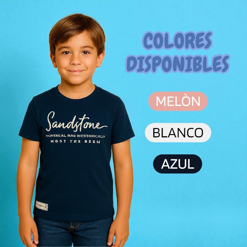 POLO NIÑO CR MC SAUNDS TONE CONIQUIS