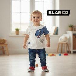 POLO NIÑO MC CR DINO DREAM BIG MAYA