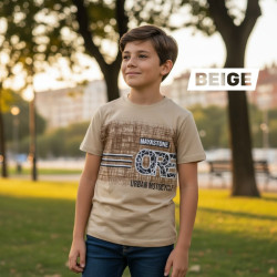 POLO NIÑO MC CR ALG MAYASTONE MAYA