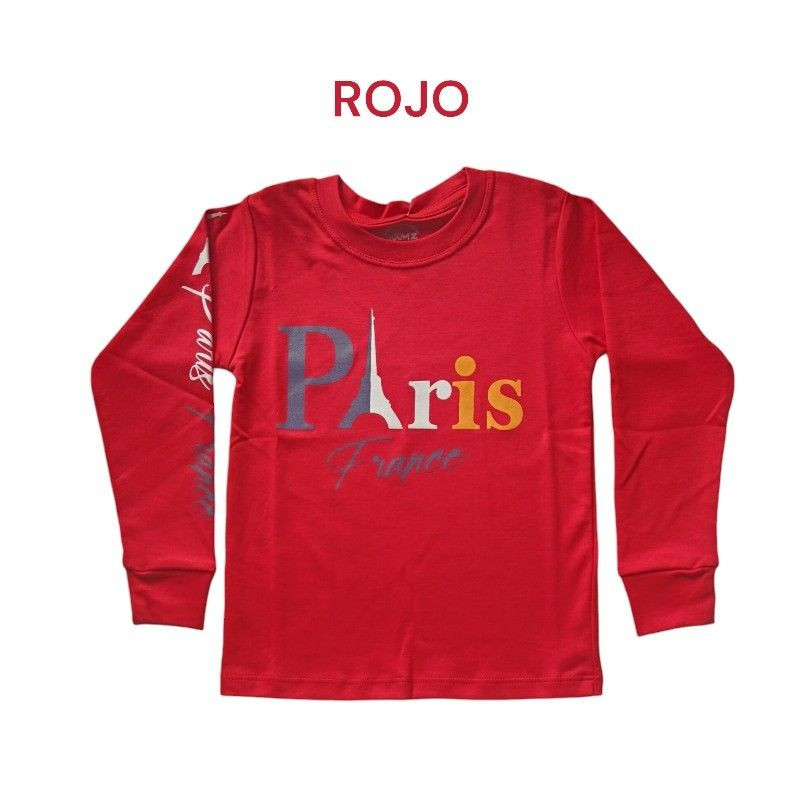 POLO NIÑO CR ML PARIS DOOMZ